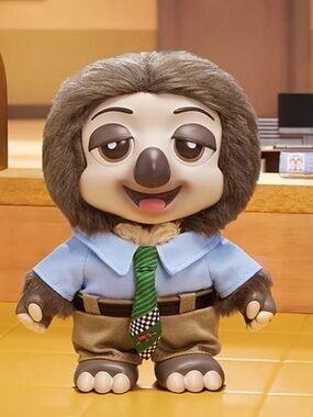 “Flash” Zootopia 2 Daily Life Series Vinyl Plush - 100% Authentic MINISO